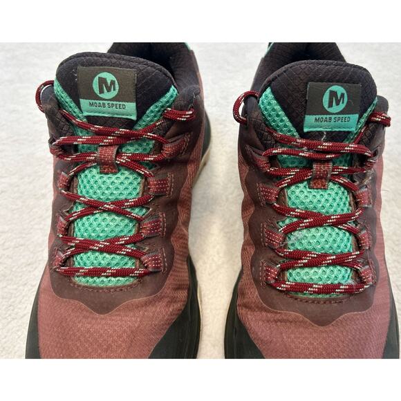 Merrell MOAB SPEED Floatpro Vibram Outdoor Women's Hiking Shoe Size 7.5 J066858 - Picture 7 of 10